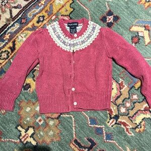 Ralph Lauren fair isle cardigan